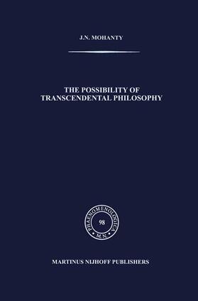 Mohanty |  The Possibility of Transcendental Philosophy | Buch |  Sack Fachmedien