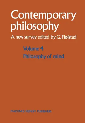 Fløistad |  Philosophy of Mind/Philosophie de l'esprit | Buch |  Sack Fachmedien