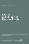 Sengupta |  Information and Efficiency in Economic Decision | Buch |  Sack Fachmedien