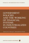 Fair |  Government Policies and the Working of Financial Systems in Industrialized Countries | Buch |  Sack Fachmedien