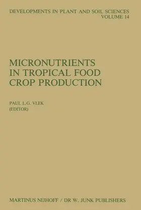 Vlek |  Micronutrients in Tropical Food Crop Production | Buch |  Sack Fachmedien