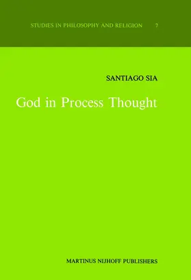 Sia |  God in Process Thought | Buch |  Sack Fachmedien