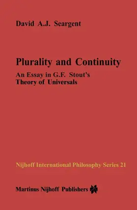 Seargent |  Plurality and Continuity | Buch |  Sack Fachmedien