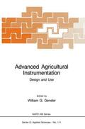 Gensler |  Advanced Agricultural Instrumentation | Buch |  Sack Fachmedien