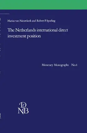 Sparling / van Nieuwkerk |  The Netherlands international direct investment position | Buch |  Sack Fachmedien