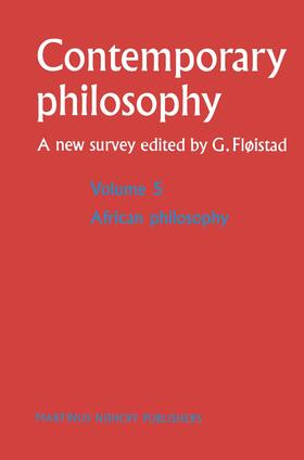 Fløistad | African Philosophy | Buch | 978-90-247-3422-1 | sack.de