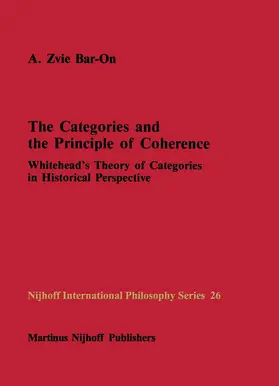 Bar-On |  The Categories and the Principle of Coherence | Buch |  Sack Fachmedien