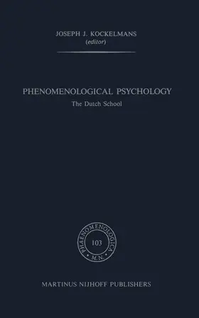 Kockelmans |  Phenomenological Psychology | Buch |  Sack Fachmedien