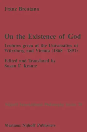 Brentano |  On the Existence of God | Buch |  Sack Fachmedien