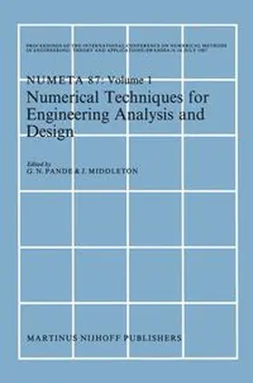 Pande / Middleton |  Numerical Techniques for Engineering Analysis and Design | Buch |  Sack Fachmedien