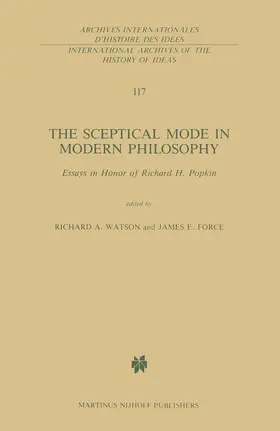 Force / Watson |  The Sceptical Mode in Modern Philosophy | Buch |  Sack Fachmedien