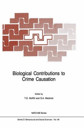Mednick / Moffitt |  Biological Contributions to Crime Causation | Buch |  Sack Fachmedien