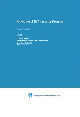 Silversides / Sundberg | Operational Efficiency in Forestry | Buch | 978-90-247-3683-6 | sack.de