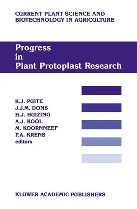 Puite / Dons / Huizing |  Progress in Plant Protoplast Research | Buch |  Sack Fachmedien