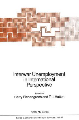 Hatton / Eichengreen |  Interwar Unemployment in International Perspective | Buch |  Sack Fachmedien