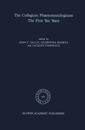 Sallis / Taminiaux / Moneta |  The Collegium Phaenomenologicum, The First Ten Years | Buch |  Sack Fachmedien