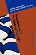 Herrmann / Steinbach |  Nonmanuals in Sign Language | Buch |  Sack Fachmedien