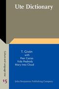 Givón |  Ute Dictionary | Buch |  Sack Fachmedien