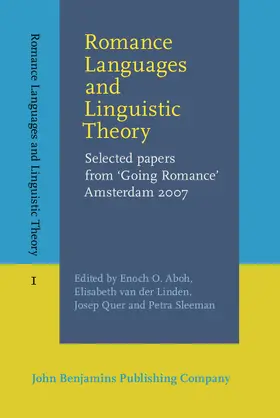 Aboh / Linden / Quer | Romance Languages and Linguistic Theory | Buch | 978-90-272-0381-6 | sack.de