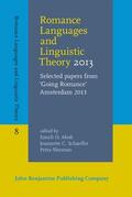 Aboh / Schaeffer / Sleeman |  Romance Languages and Linguistic Theory 2013 | Buch |  Sack Fachmedien