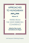 Laczkó / Ringen |  Approaches to Hungarian | Buch |  Sack Fachmedien