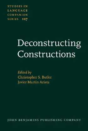 Butler / Martín Arista | Deconstructing Constructions | Buch | 978-90-272-0574-2 | sack.de