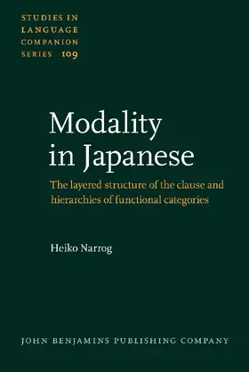 Narrog |  Modality in Japanese | Buch |  Sack Fachmedien