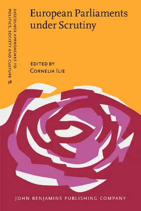Ilie |  European Parliaments under Scrutiny | Buch |  Sack Fachmedien