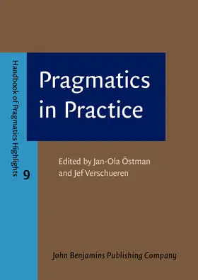 Östman / Verschueren |  Pragmatics in Practice | Buch |  Sack Fachmedien