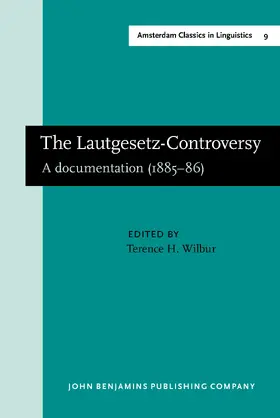 Wilbur |  The Lautgesetz-Controversy | Buch |  Sack Fachmedien