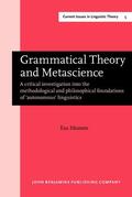 Itkonen |  Grammatical Theory and Metascience | Buch |  Sack Fachmedien