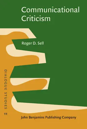 Sell | Communicational Criticism | Buch | 978-90-272-1028-9 | sack.de