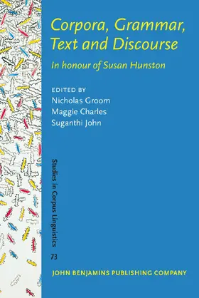 Groom / Charles / John |  Corpora, Grammar and Discourse | Buch |  Sack Fachmedien
