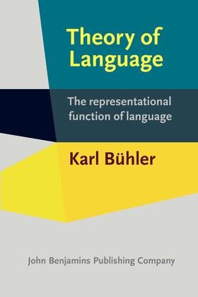 Bühler | Theory of Language | Buch | 978-90-272-1182-8 | sack.de