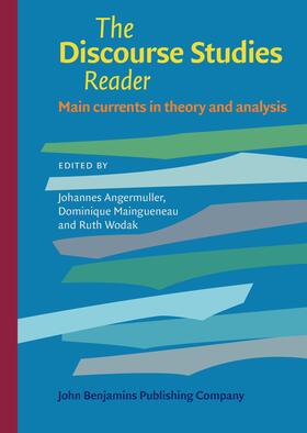 Angermuller / Maingueneau / Wodak |  The Discourse Studies Reader | Buch |  Sack Fachmedien