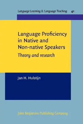 Hulstijn |  Language Proficiency in Native and Non-native Speakers | Buch |  Sack Fachmedien