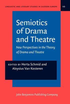 Schmid / Van Kesteren | Semiotics of Drama and Theatre | Buch | 978-90-272-1513-0 | sack.de