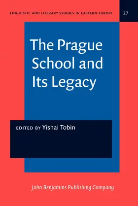Tobin |  The Prague School and Its Legacy | Buch |  Sack Fachmedien