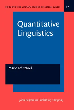 Tešitelová |  Quantitative Linguistics | Buch |  Sack Fachmedien