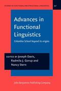 Davis / Gorup / Stern |  Advances in Functional Linguistics | Buch |  Sack Fachmedien