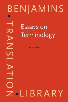 Rey |  Essays on Terminology | Buch |  Sack Fachmedien