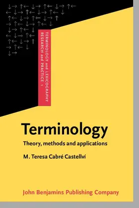 Cabre / Cabré Castellví / Sager |  Terminology | Buch |  Sack Fachmedien
