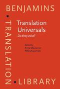 Mauranen / Kujamäki |  Translation Universals | Buch |  Sack Fachmedien
