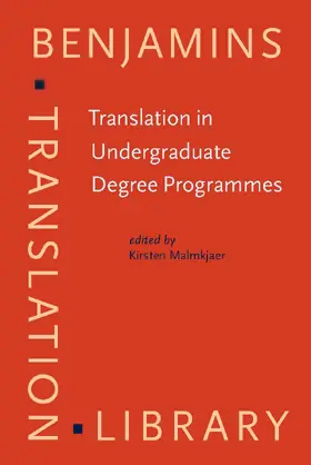 Malmkjaer |  Translation in Undergraduate Degree Programmes | Buch |  Sack Fachmedien