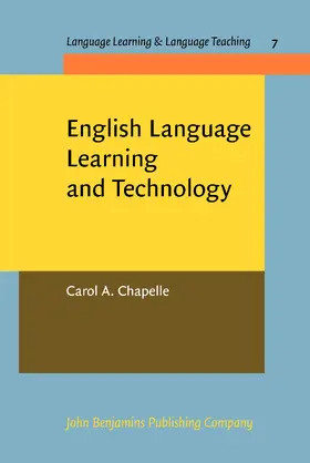 Chapelle |  English Language Learning and Technology | Buch |  Sack Fachmedien