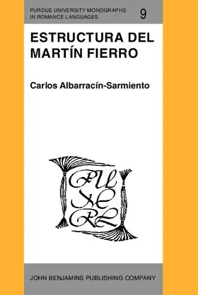 Albarracín-Sarmiento |  Estructura del Mart&#237;n Fierro | Buch |  Sack Fachmedien