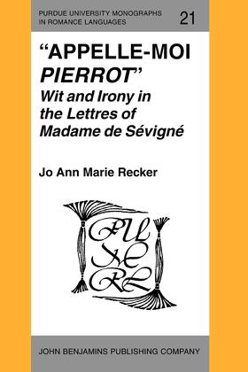 Recker | “Appelle-moi Pierrot” | Buch | 978-90-272-1731-8 | sack.de