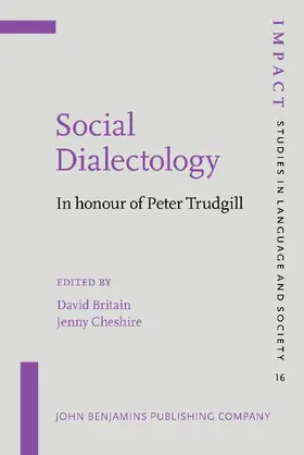 Britain / Cheshire |  Social Dialectology | Buch |  Sack Fachmedien