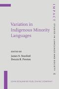 Stanford / Preston |  Variation in Indigenous Minority Languages | Buch |  Sack Fachmedien