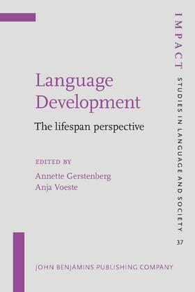 Gerstenberg / Voeste |  Language Development | Buch |  Sack Fachmedien